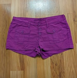 3/25 Purple Short Shorts